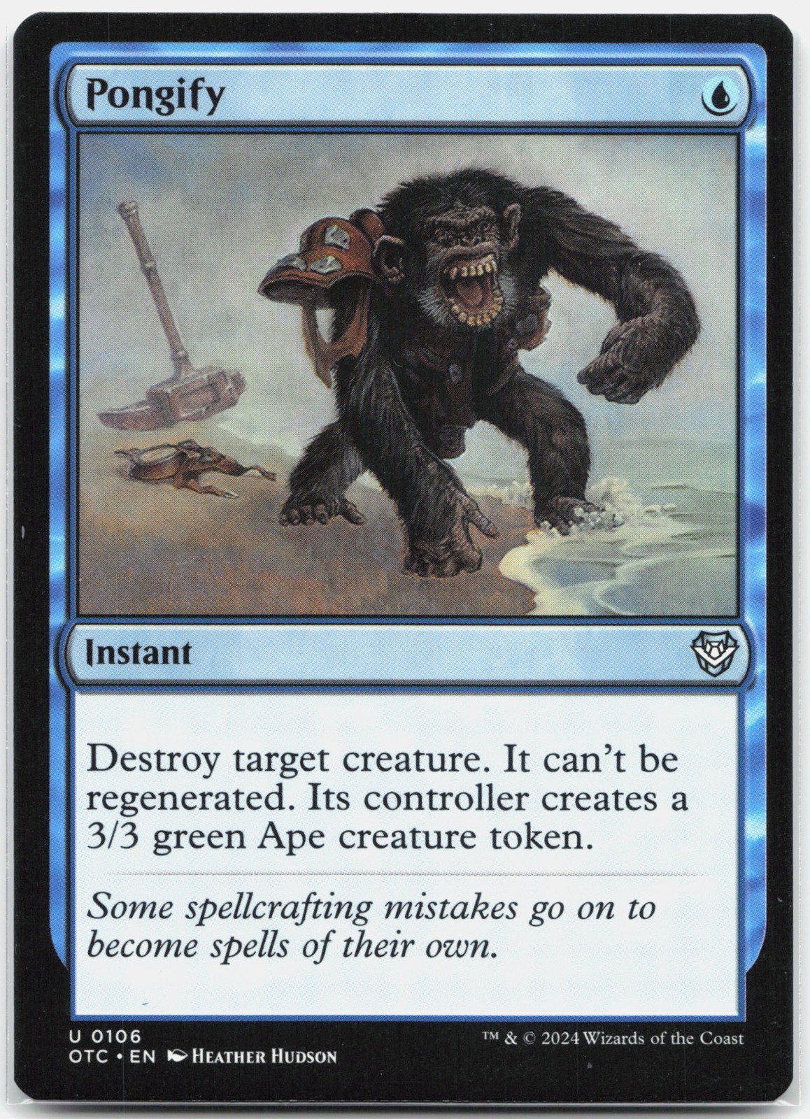 Pongify (OTC) U The List Reprints LIST 106 2026 NM