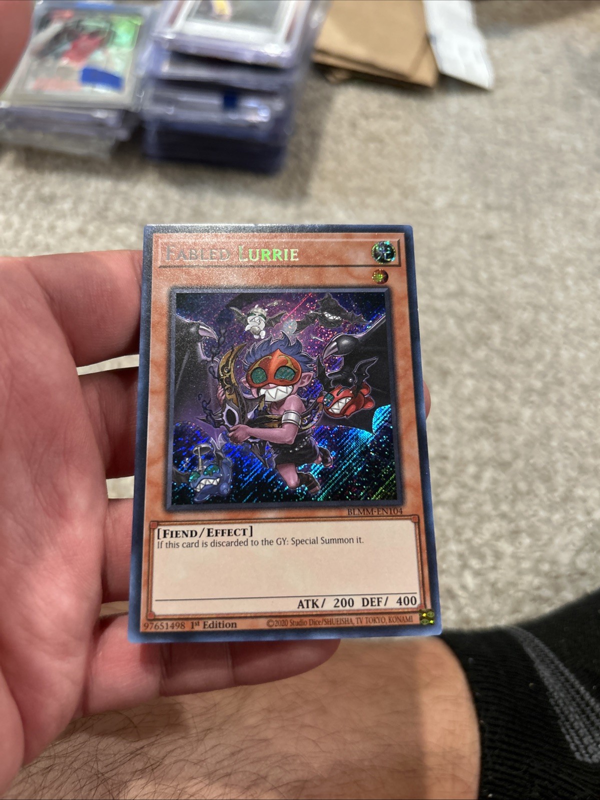 Fabled Lurrie (Starlight Rare) Yu-Gi-oh Battles of Legend: Monster Mayhem 1st