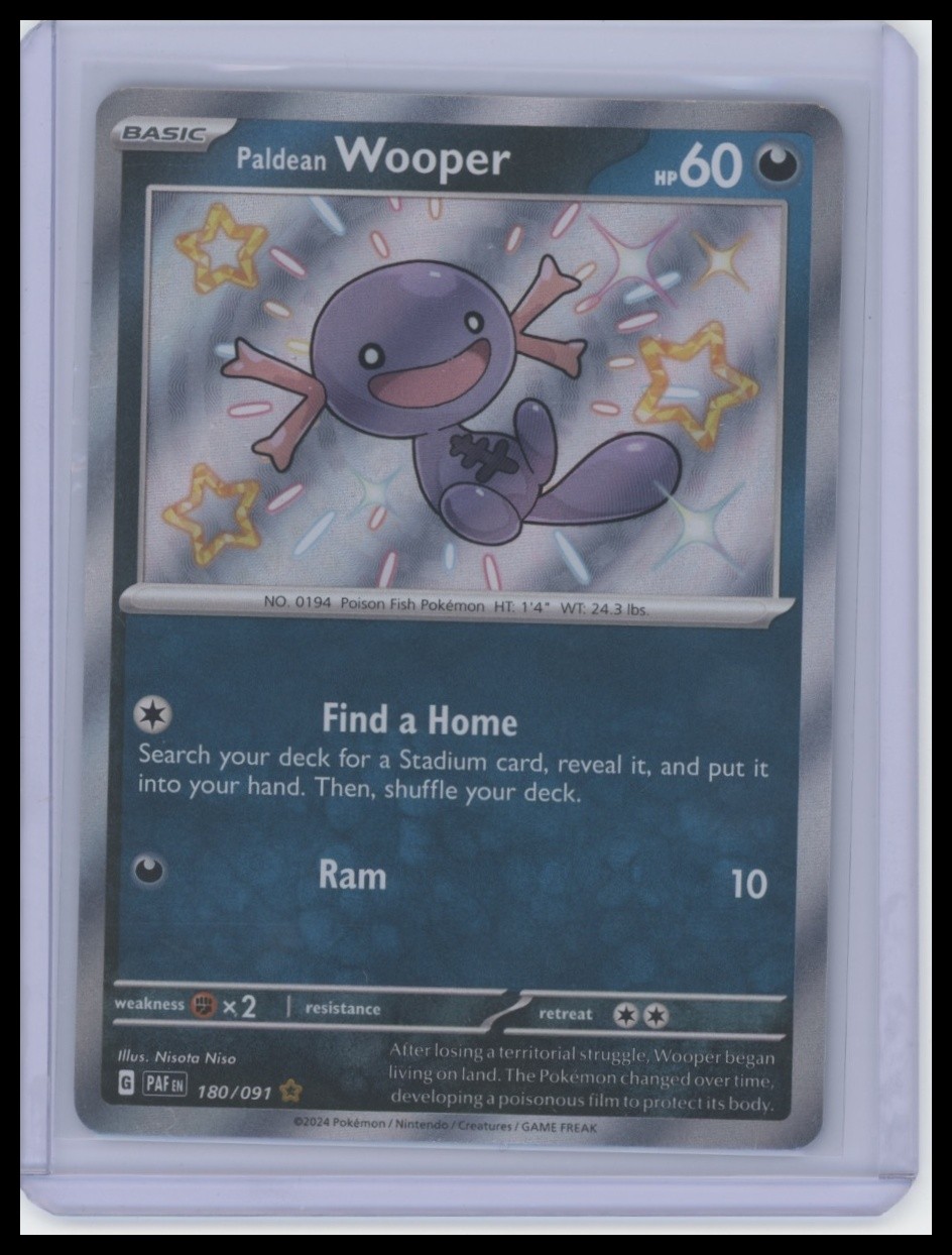 SV: Paldean Fates #180/091 Paldean Wooper