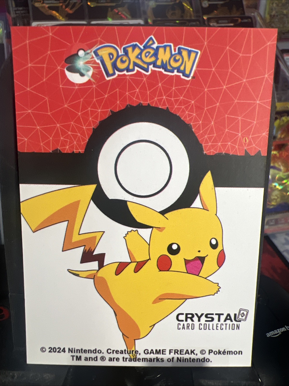 Slowpoke #79 – Cracked Ice Holo – Crystal Collection 2024 – Pokemon Card