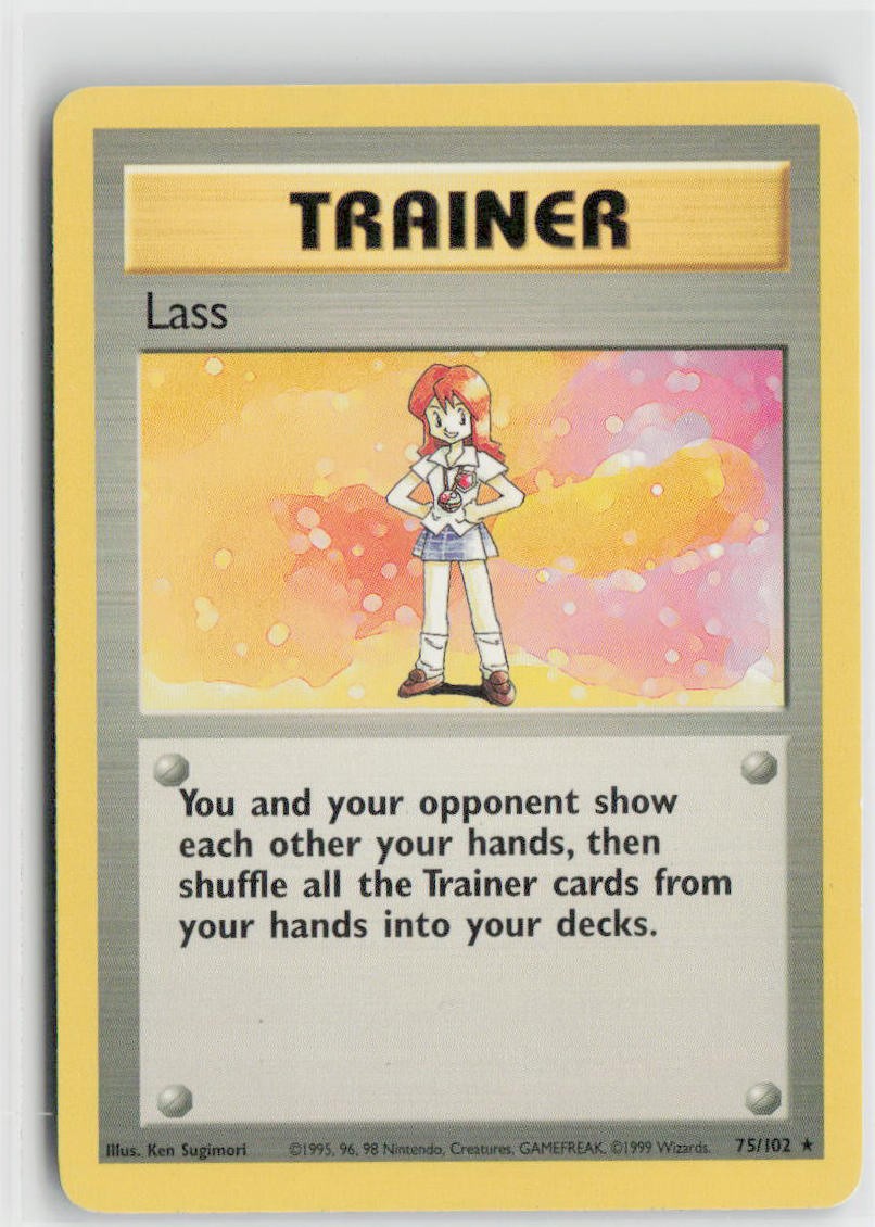 Lass Rare Base Set 075/102 MP