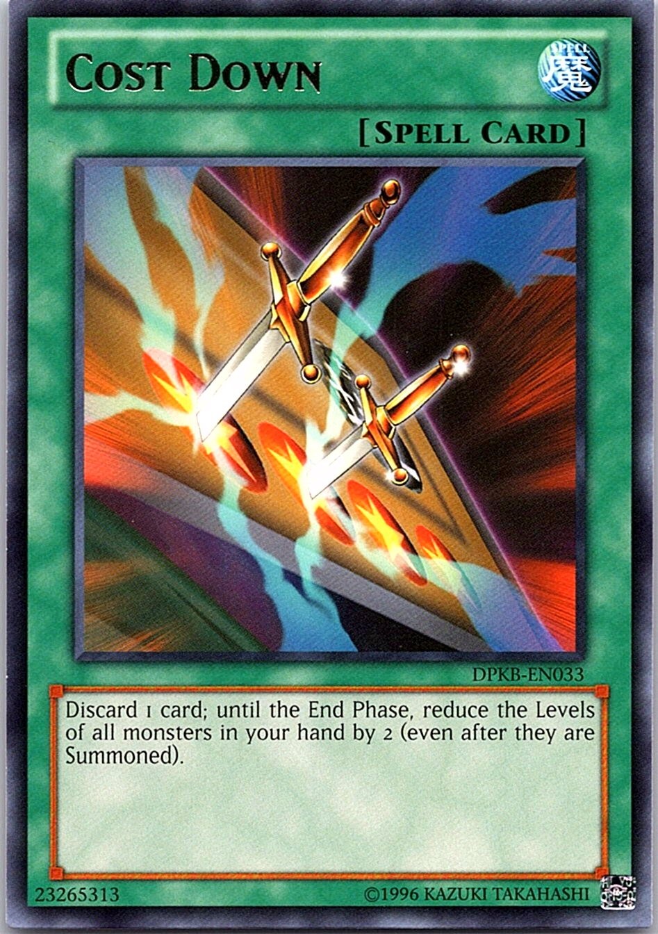 Yugioh: Cost Down – DPKB-EN033 – Rare – Unlimited – NM
