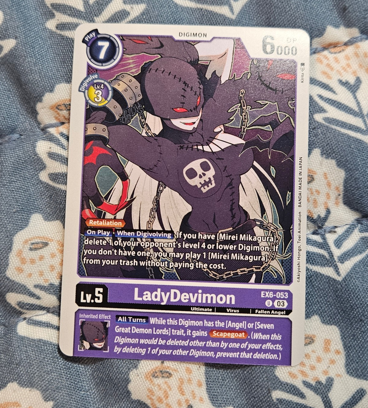 LadyDevimon Infernal Ascension Ex6-053 – Digimon