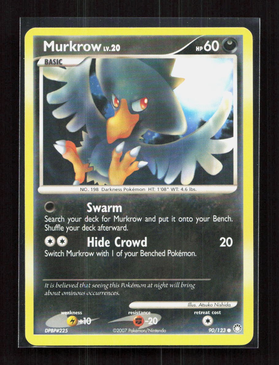 Murkrow 90/123 Mysterious Treasures Common NM
