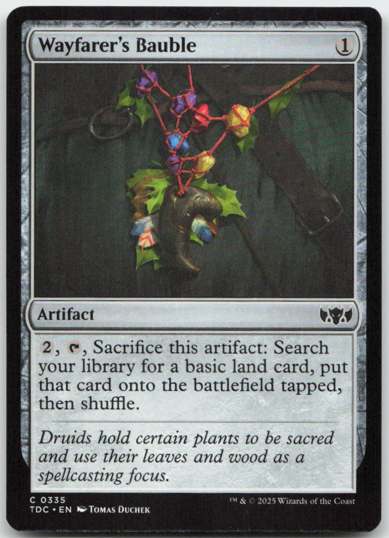 MTG : Wayfarer’s Bauble Commander: Tarkir: Dragonstorm 335 : C