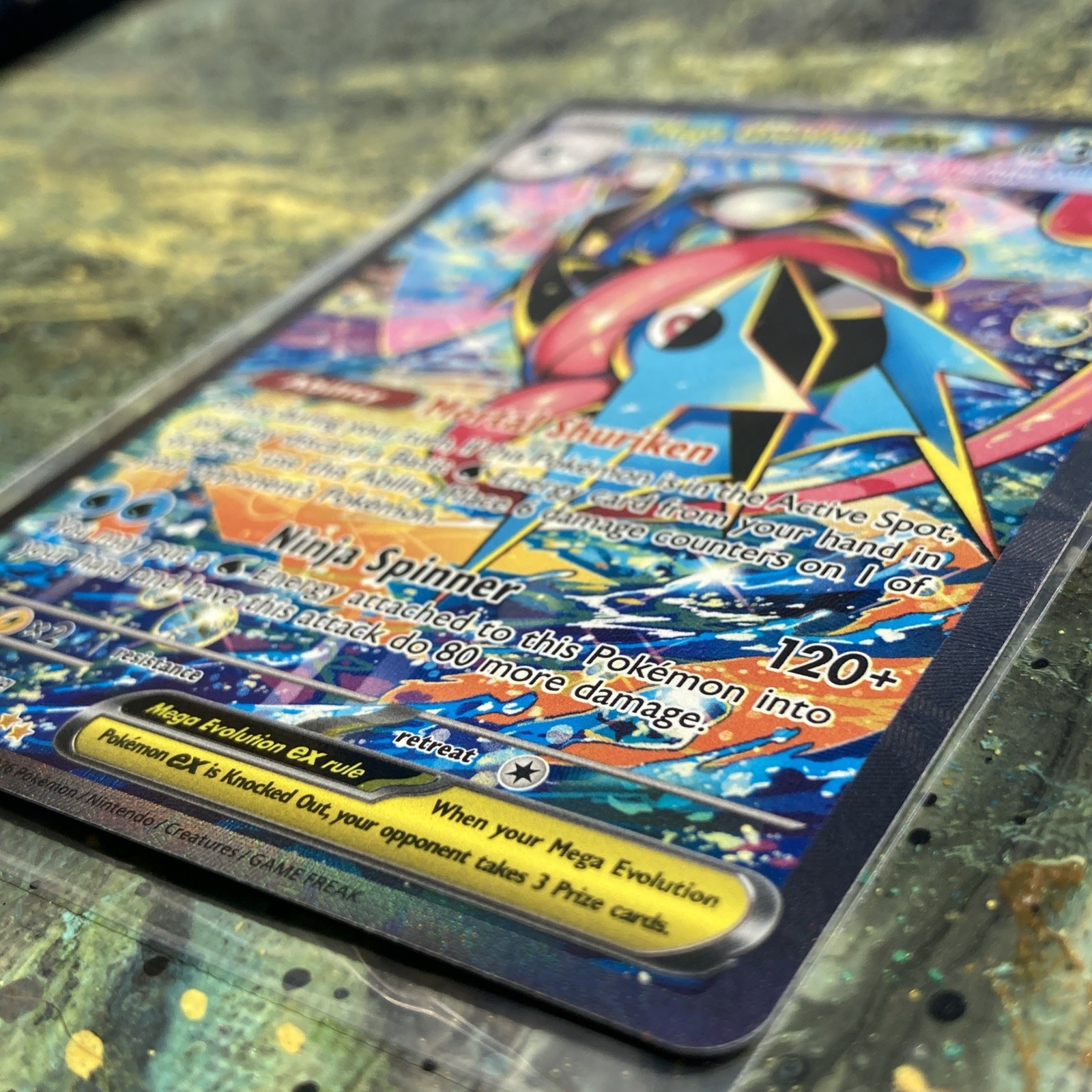Mega Greninja EX SIR 116/086 Chaos Rising | Pokemon TCG English