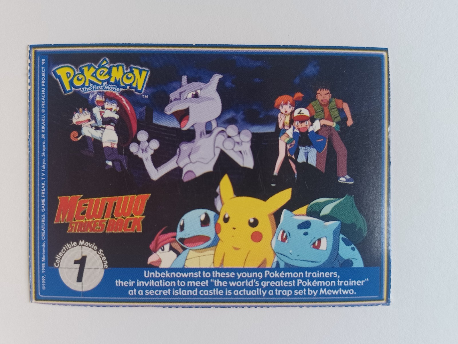Pokémon TCG Charizard #06 Burger King PokeTrivia Card #06