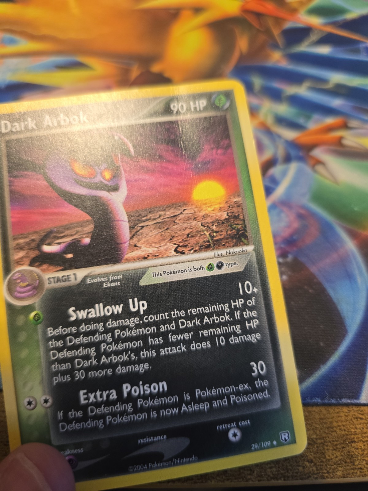 Dark Arbok 29/109 Team Rocket Returns Regular