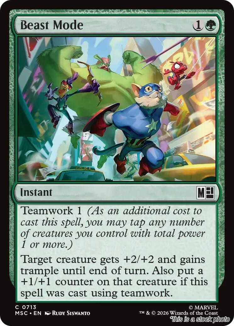 Beast Mode [MSC – 713] Common NM