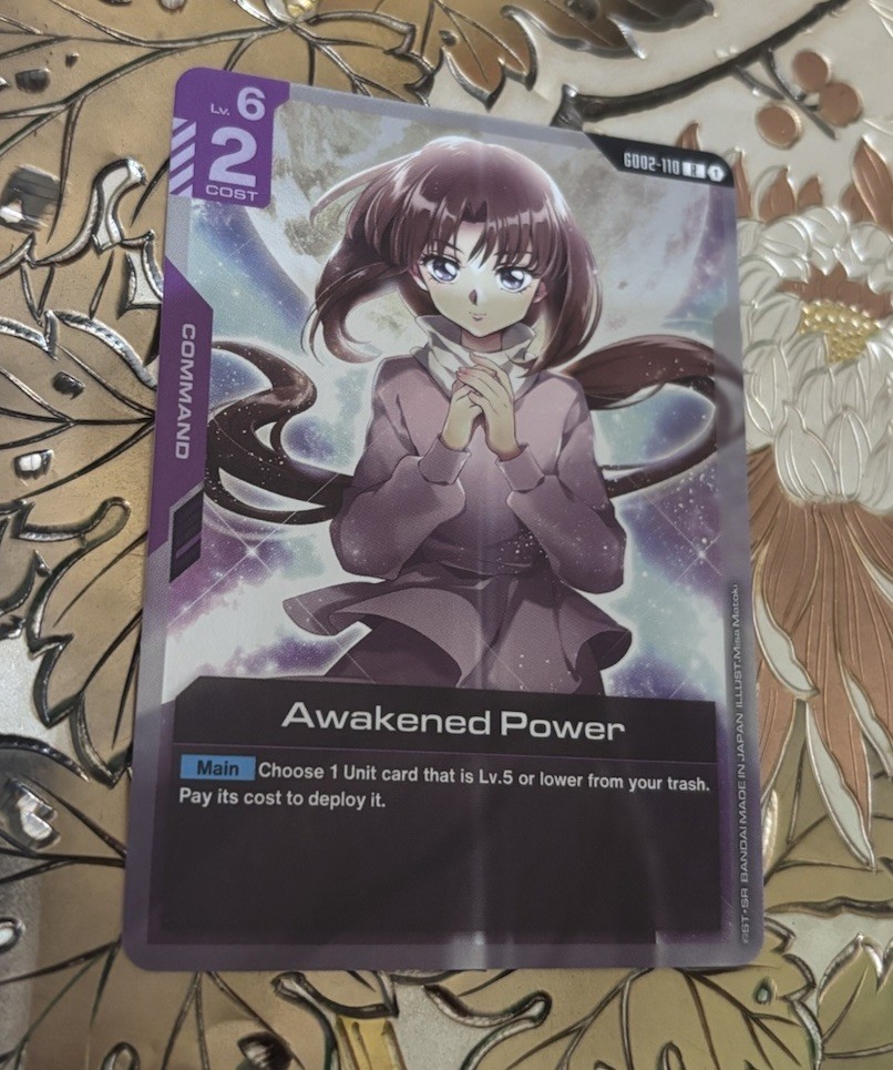 Gundam Card Game Digimon Card Game Awakened Power GD02-110 R Dual Impact