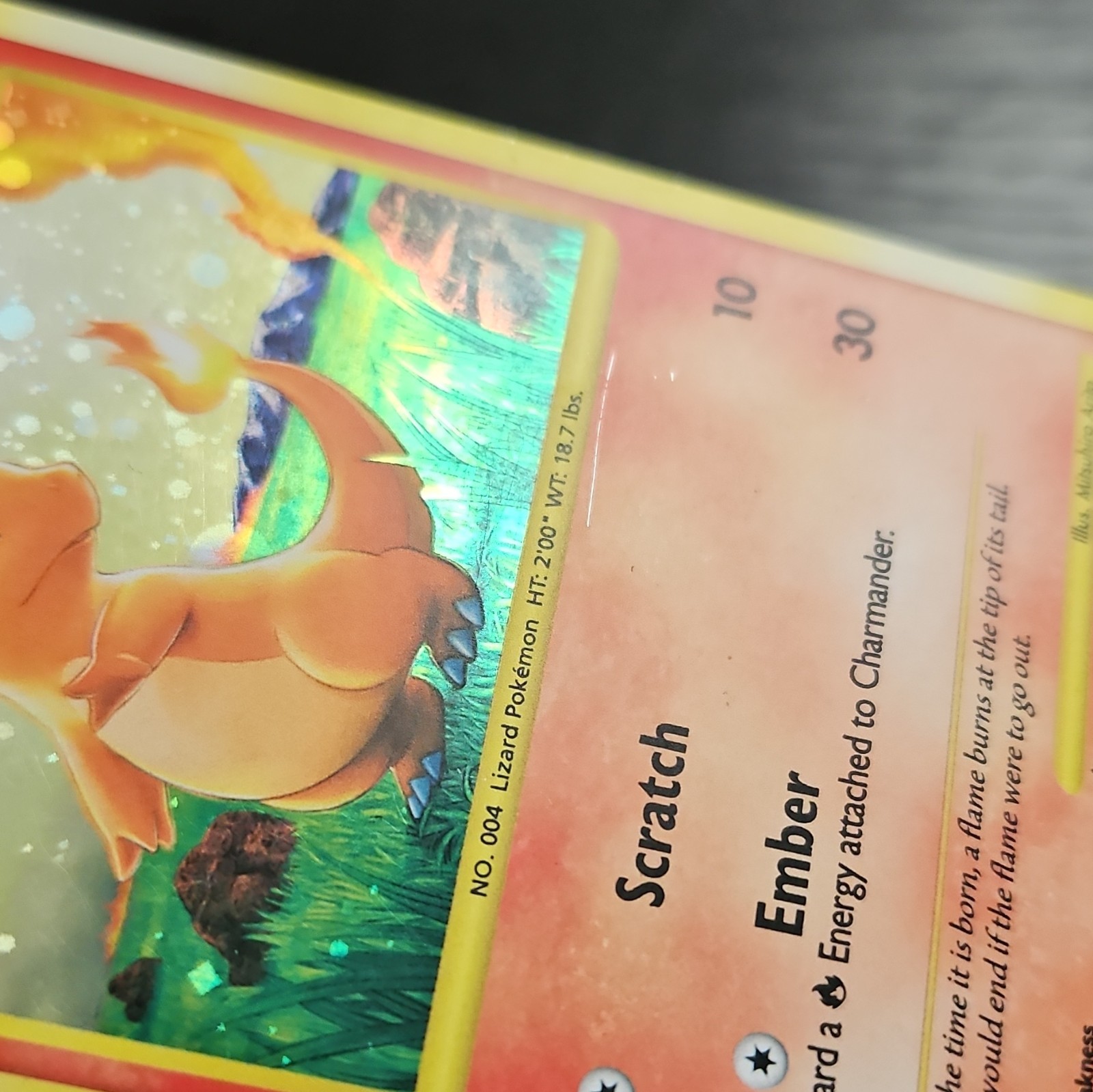 Pokemon TCG Charmander 101/100 Stormfront Secret Rare Holo EN 50HP Arita