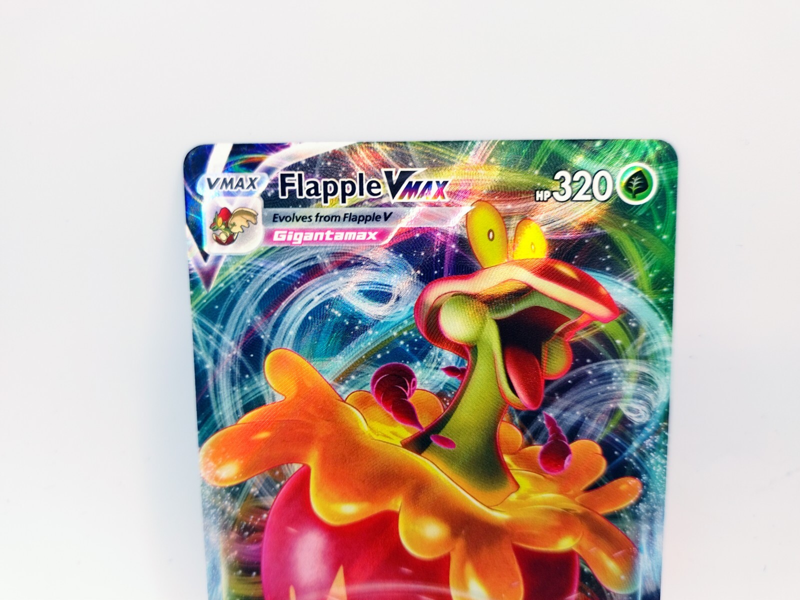 Flapple Vmax 019/163 Full Art Holo Ultra Rare Pokemon NM Fresh Pull