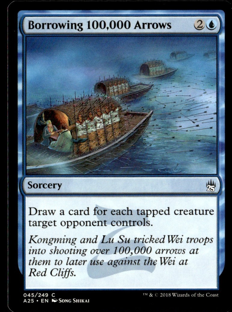 2018 Masters 25 Borrowing 100,000 Arrows Masters/Common #45