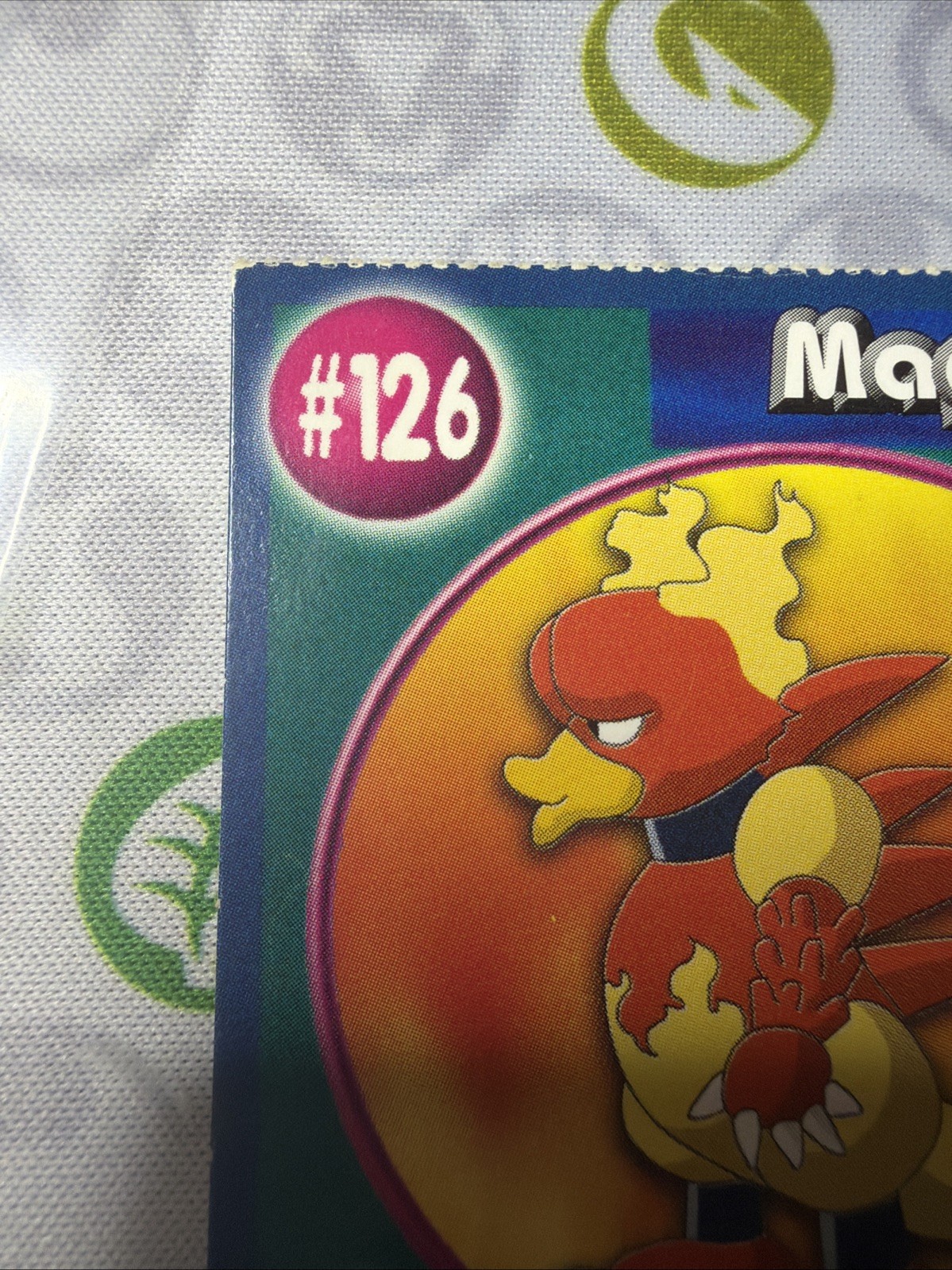 Magmar #126 – 1999 PokeTrivia Pokemon Mewtwo Strikes Back Burger King Card HP