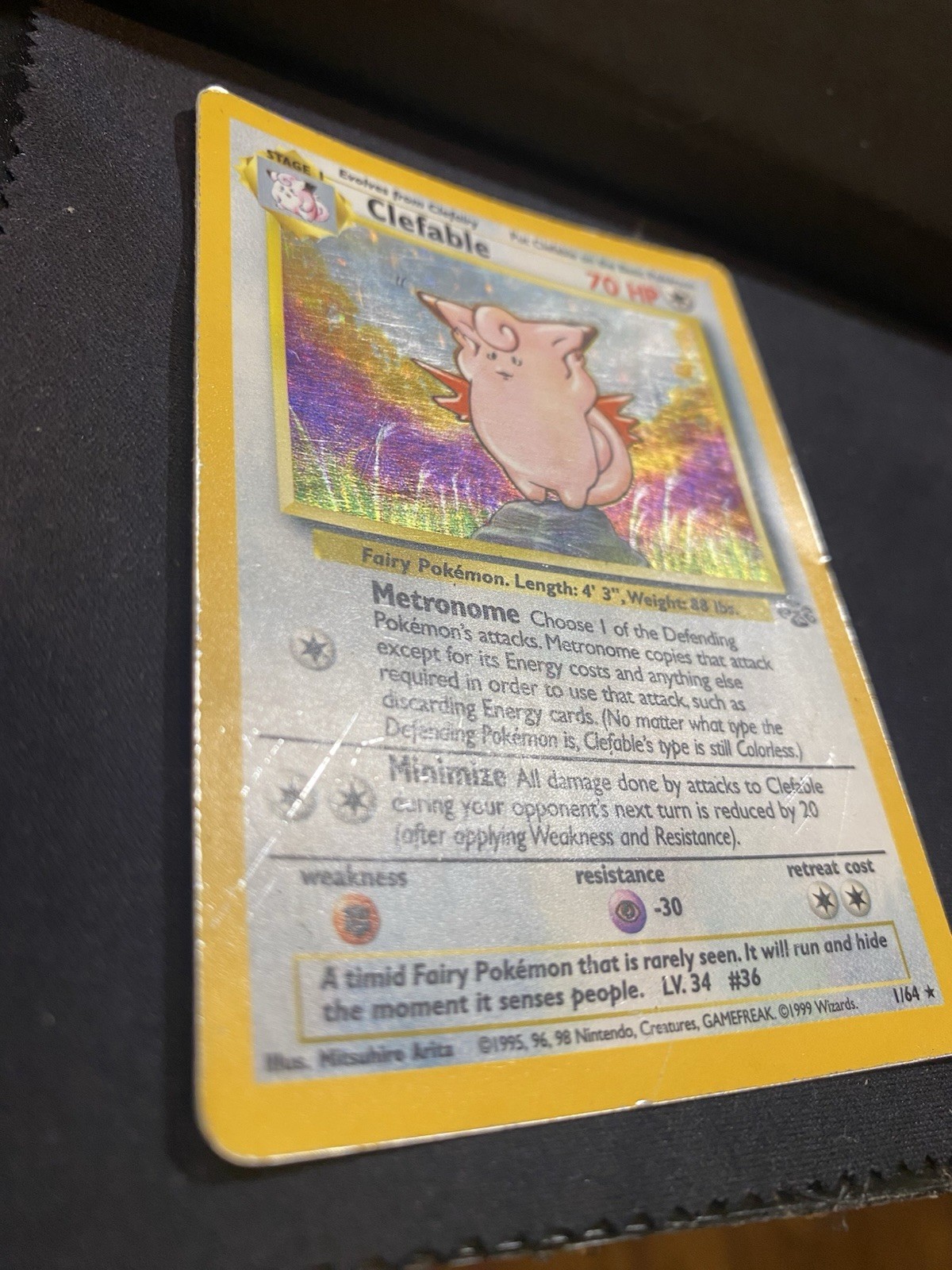Clefable 01/64 Jungle Holo