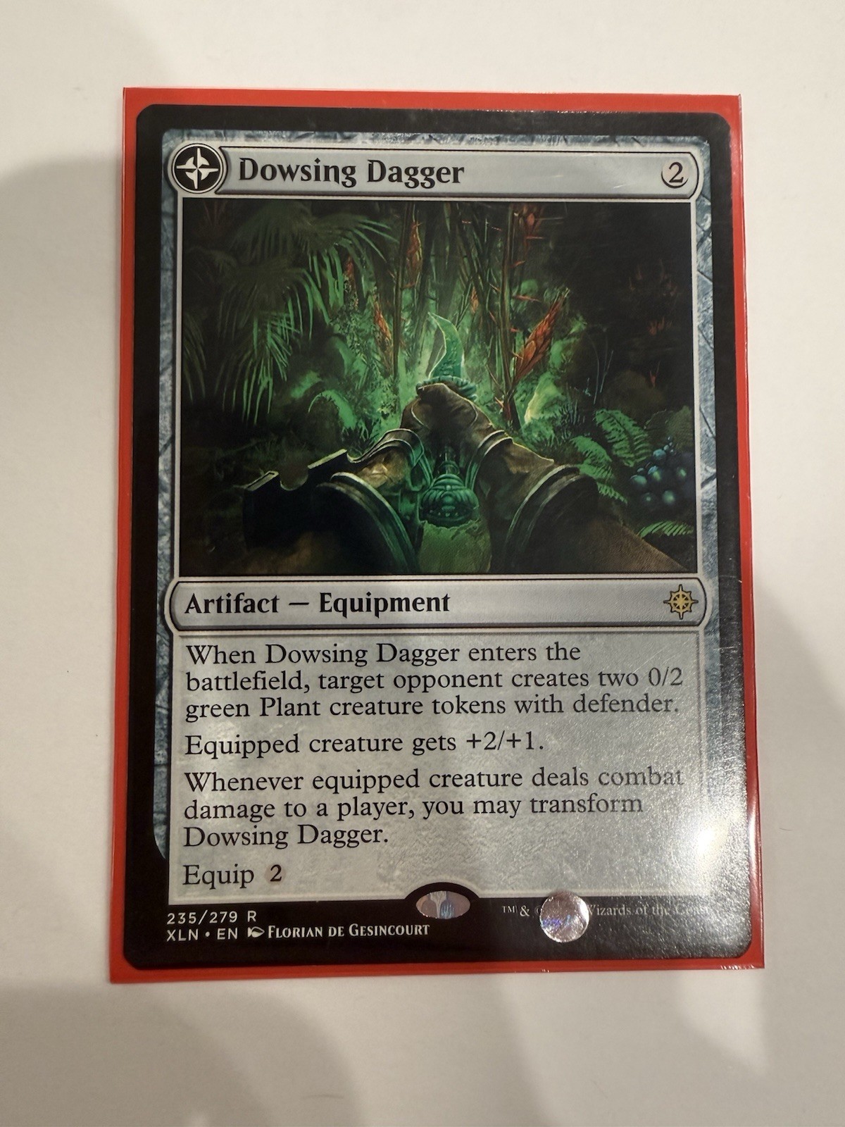 Magic: The Gathering Dowsing Dagger 235/279 Ixalan Rare English Regular