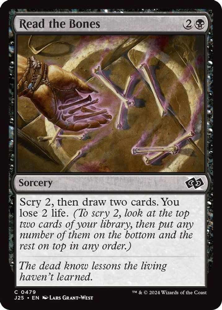 2024 Magic: The Gathering: J25 – Read the Bones (#479, C, Near Mint)