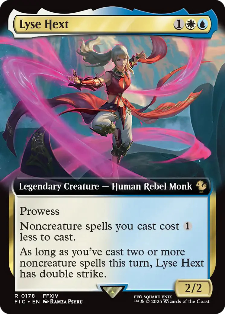 MTG Lyse Hext (Extended Art) [FINAL FANTASY Commander] Near Mint Magic
