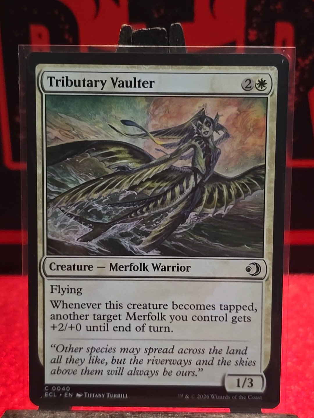 Tributary Vaulter – 0040 – Lorwyn Eclipsed ECL – MTG – NM Unplayed Non-Foil