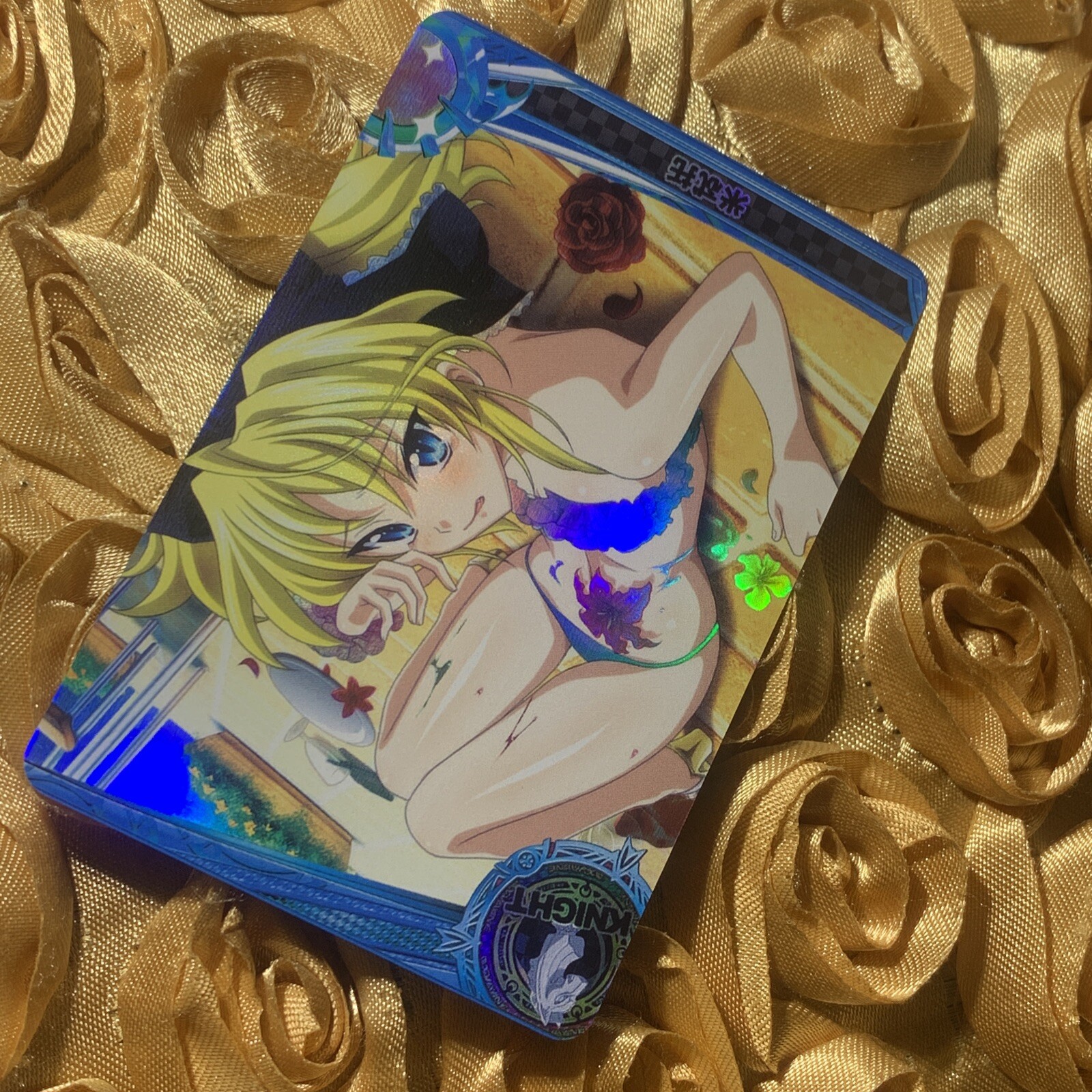 Ravel Phoenix HIGH SCHOOL DXD Beach Waifu Girl ACG Anime Holo Card