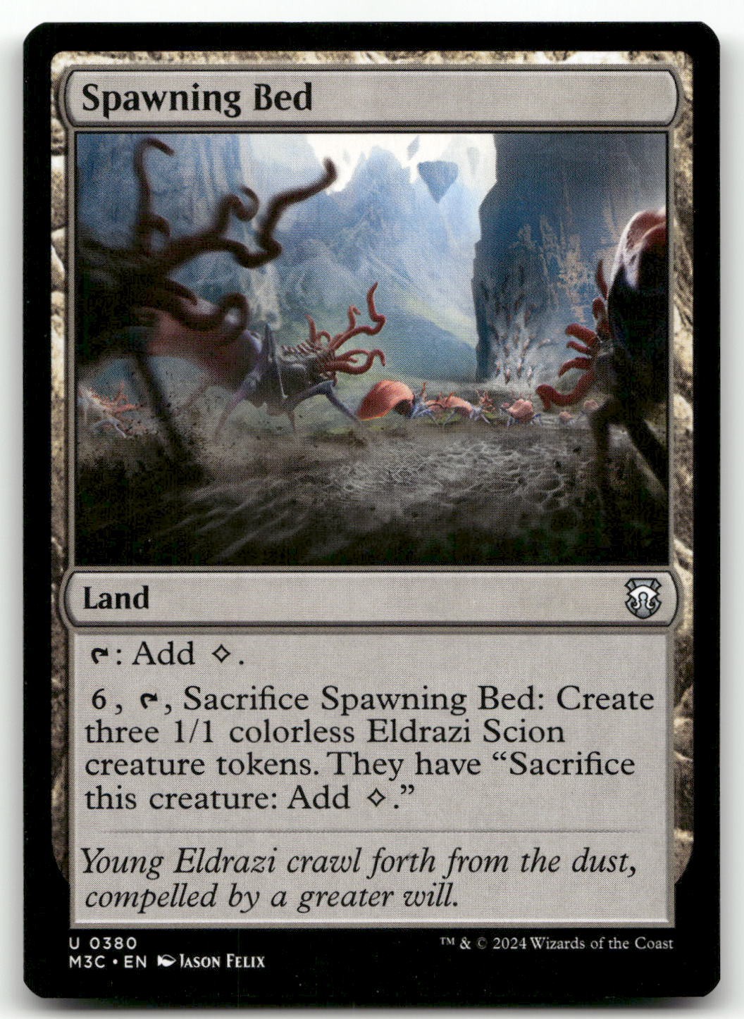 Spawning Bed #380 (NM) Modern Horizons 3 M3C Magic MTG