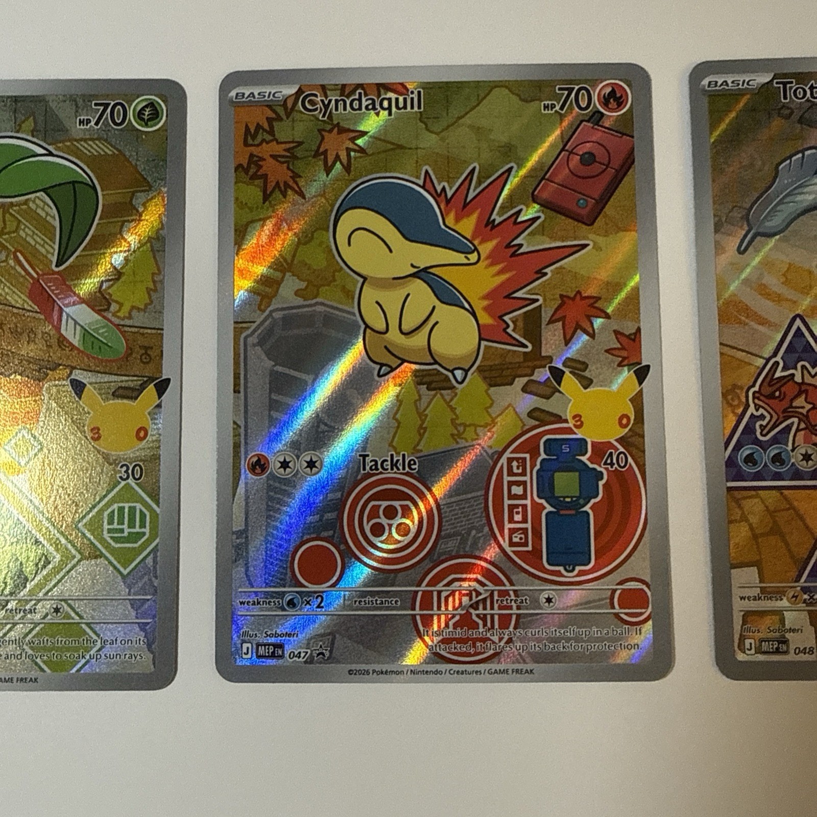 Pokémon TCG First Partner Illustration Collection Series 2 Johto Gen 2 Set