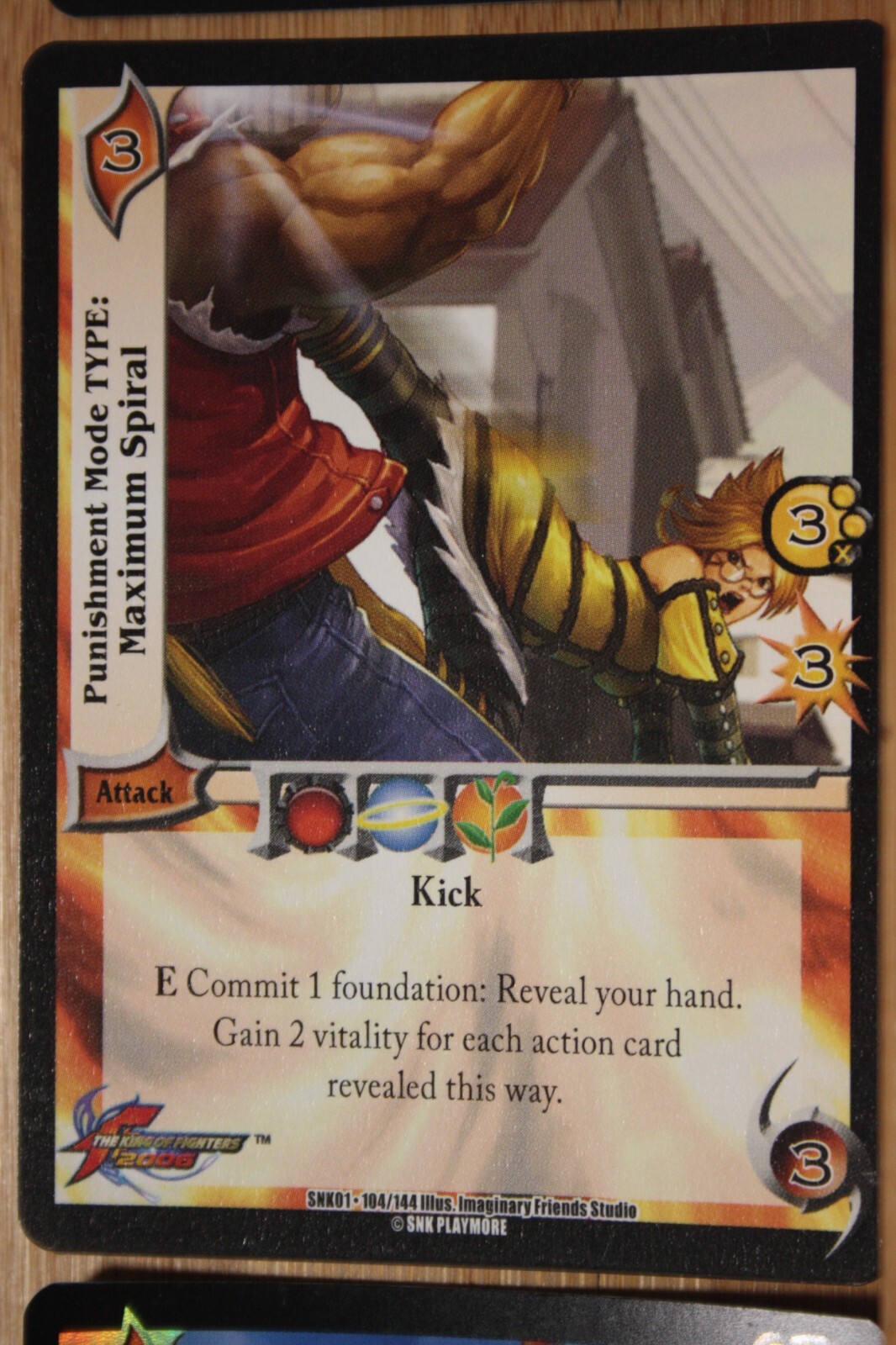 UFS King of Fighters 2006 Attack-“Punishment Mode TYPE: Maximum Spiral Set SNK01