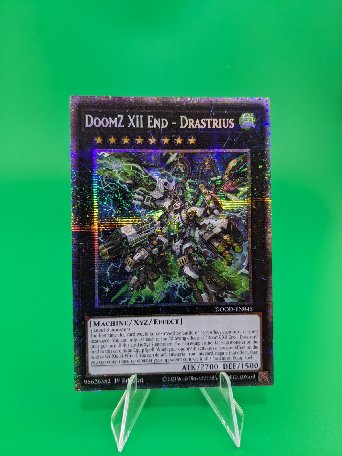 Yu-Gi-Oh! DoomZ XII End – Drastrius DOOD-EN045 Starlight Rare