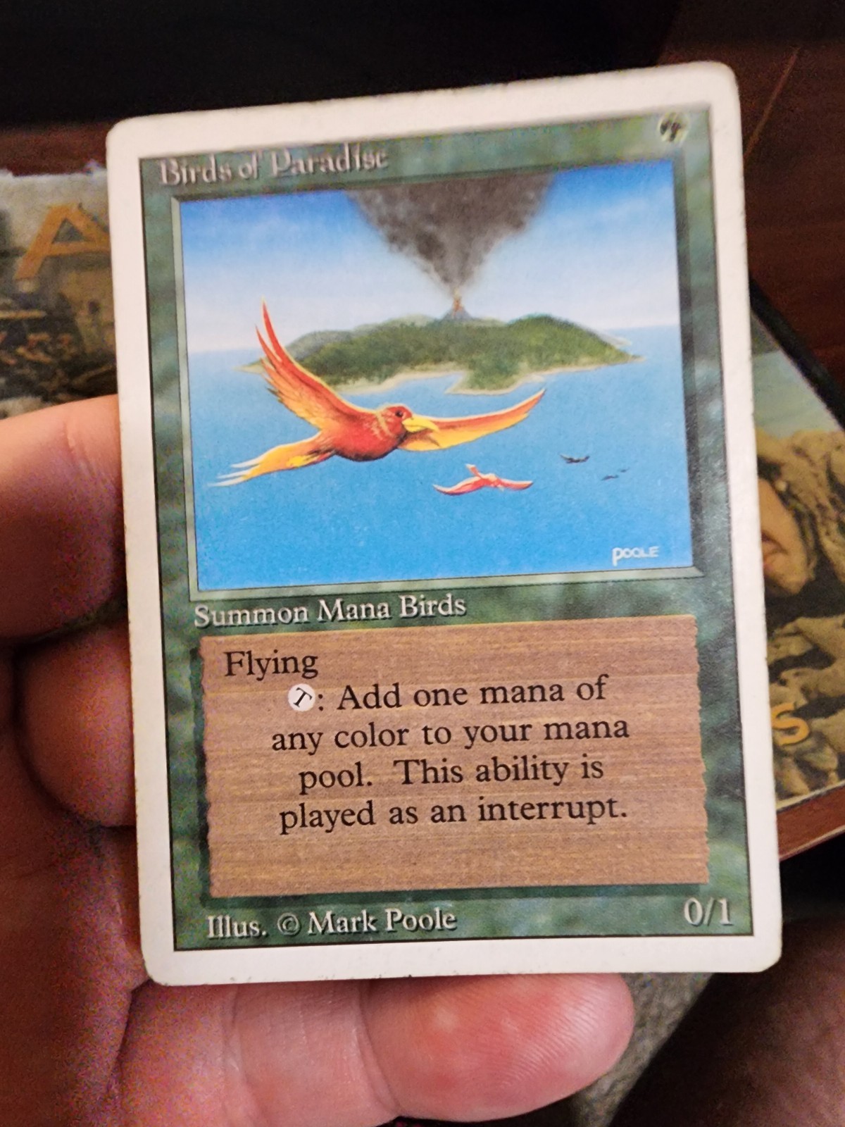 Revised 3rd Edition MTG 1 Birds of Paradise Magic