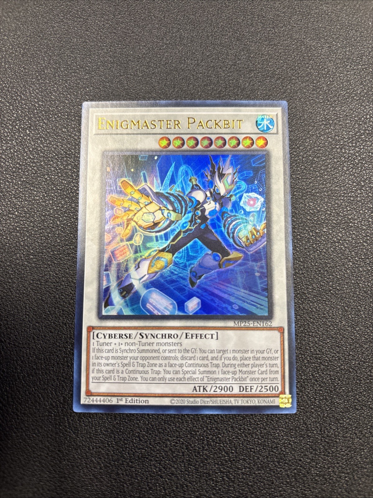 Yugioh Enigmaster Packbit – MP25-EN162 – Ultra Rare – A6