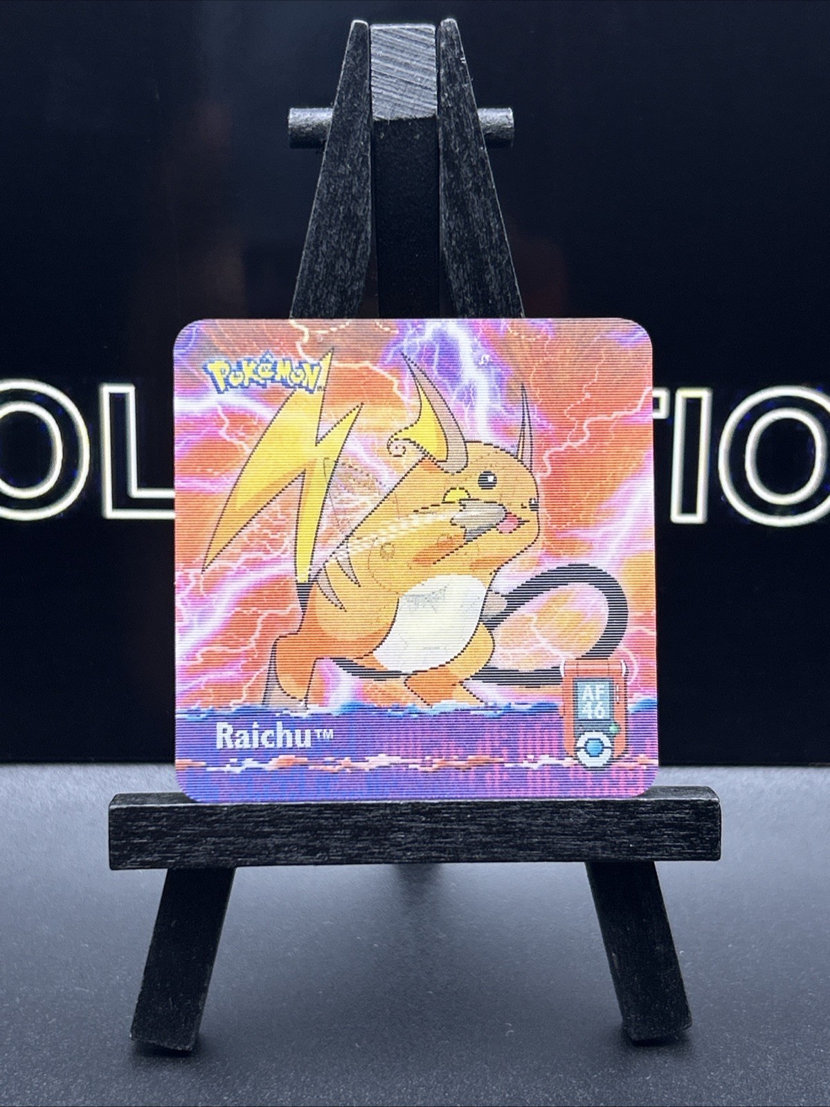 1x Artbox Pokemon Advanced Action Flipz (2003) AF46 Pichu, Pikachu & Raichu