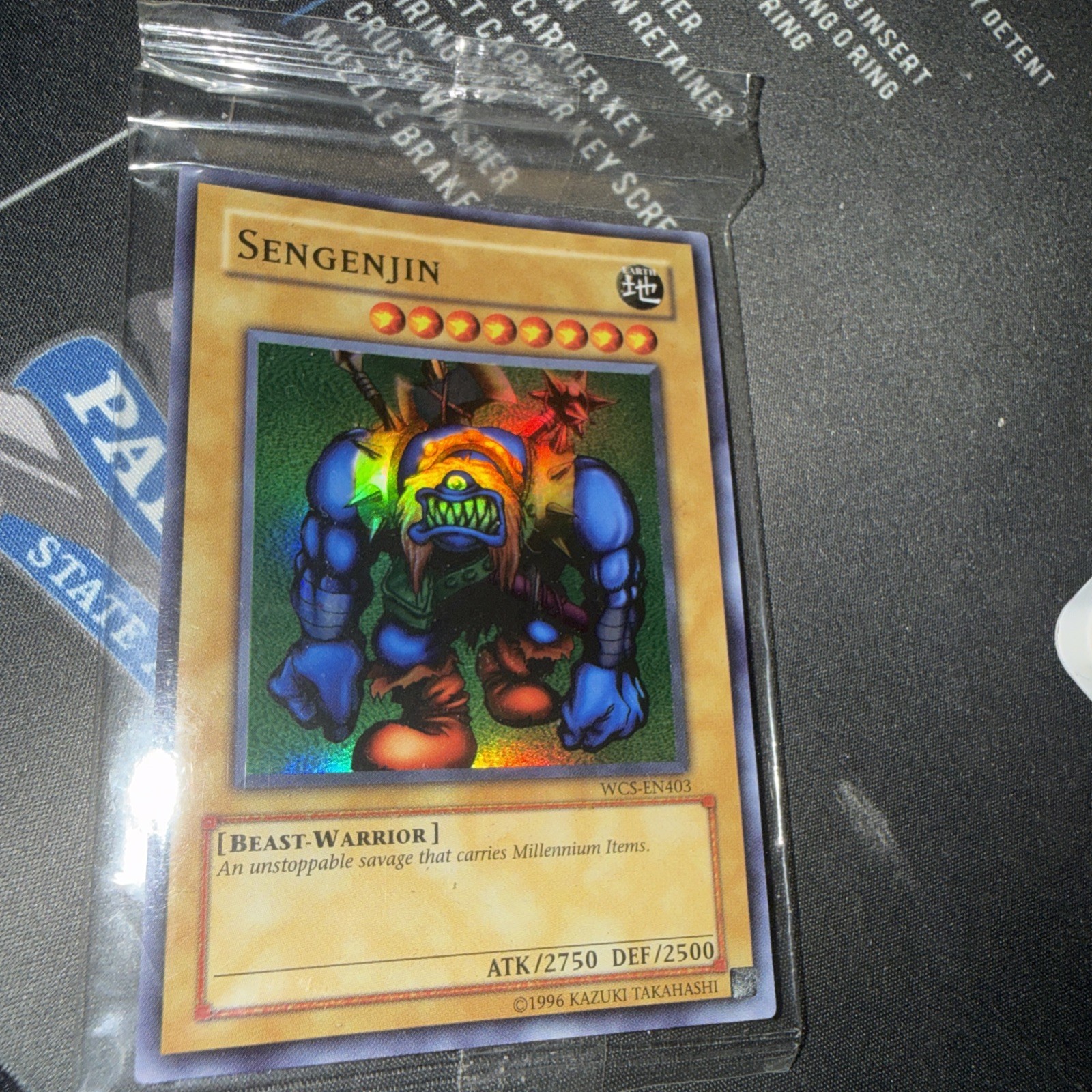 Yugioh Sealed Sengenjin WCS-EN403 World Championship Promo WCS WCPS