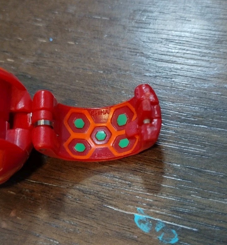 Bakugan B1 Pyrus Serpenoid 280G Red JAPANESE IMPORT Open Core READ!!