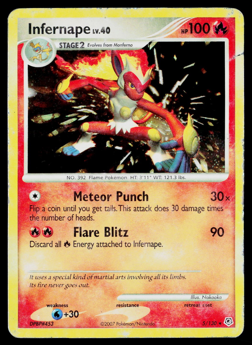 Diamond and Pearl #5/130 Infernape