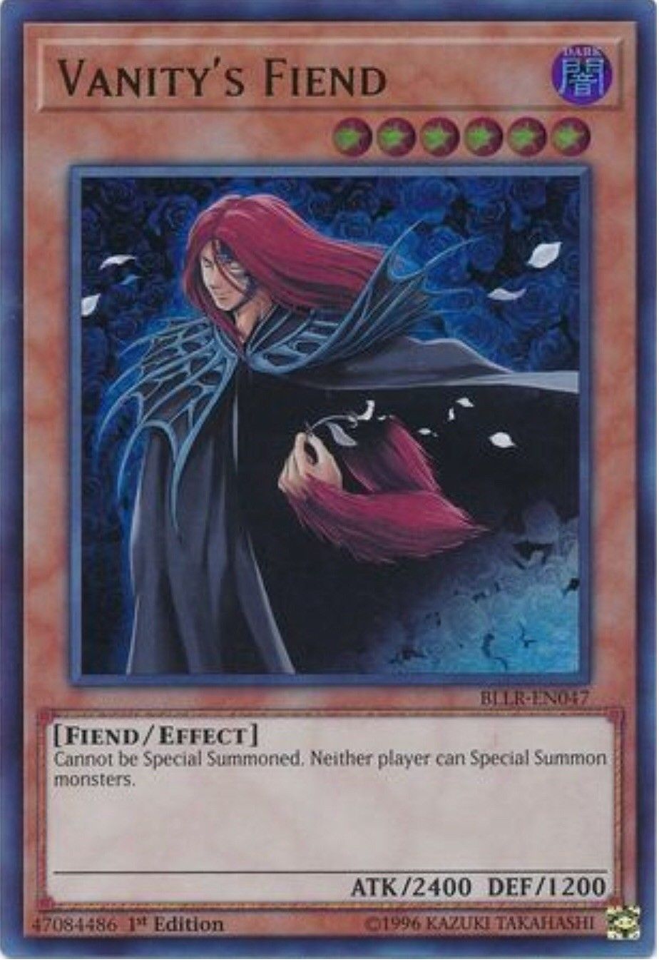 *** VANITY’S FIEND *** ULTRA RARE 3 AVAILABLE BLLR-EN047 MINT/NM YUGIOH