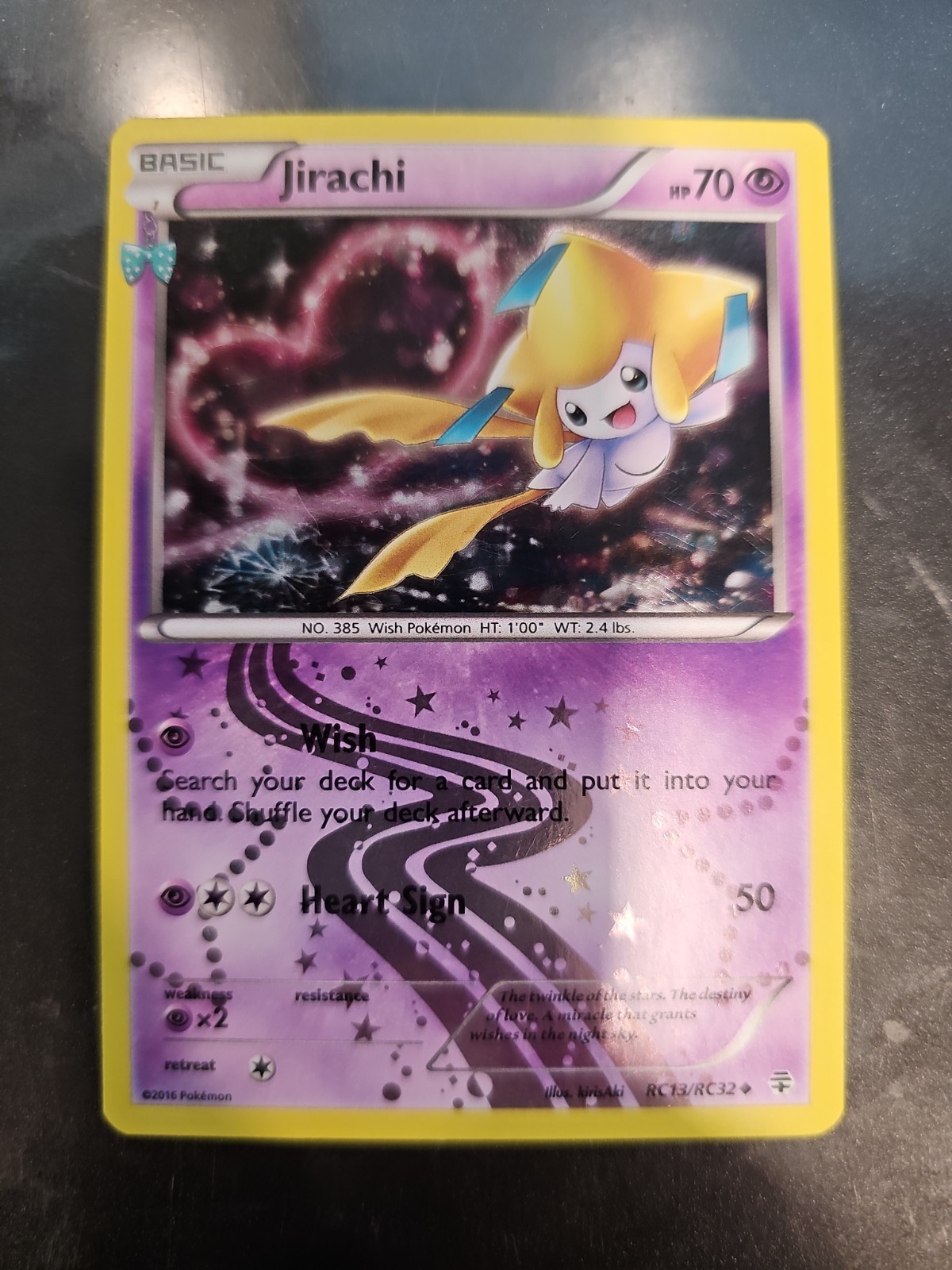 Jirachi RC13/32 Generations: Radiant Collection Holo