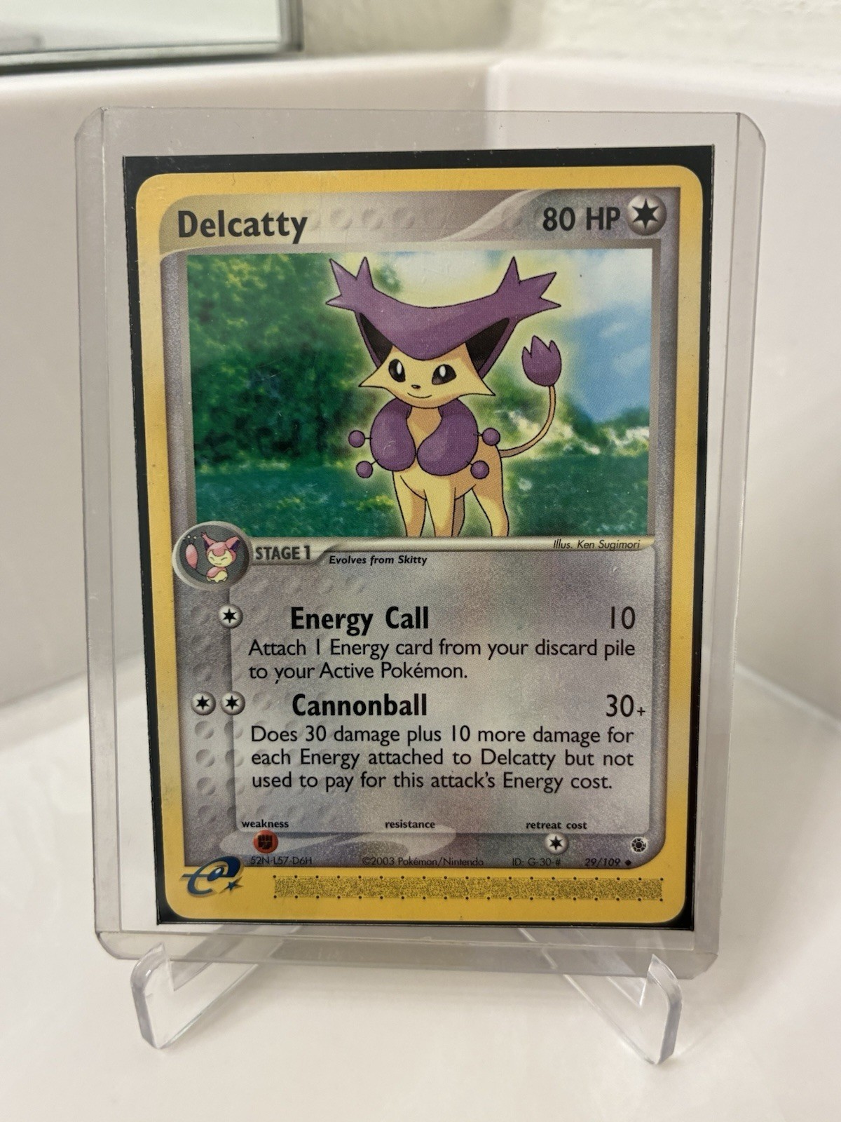 Pokemon Delcatty 29/109 Ruby and Sapphire Regular FREE SHIPPING