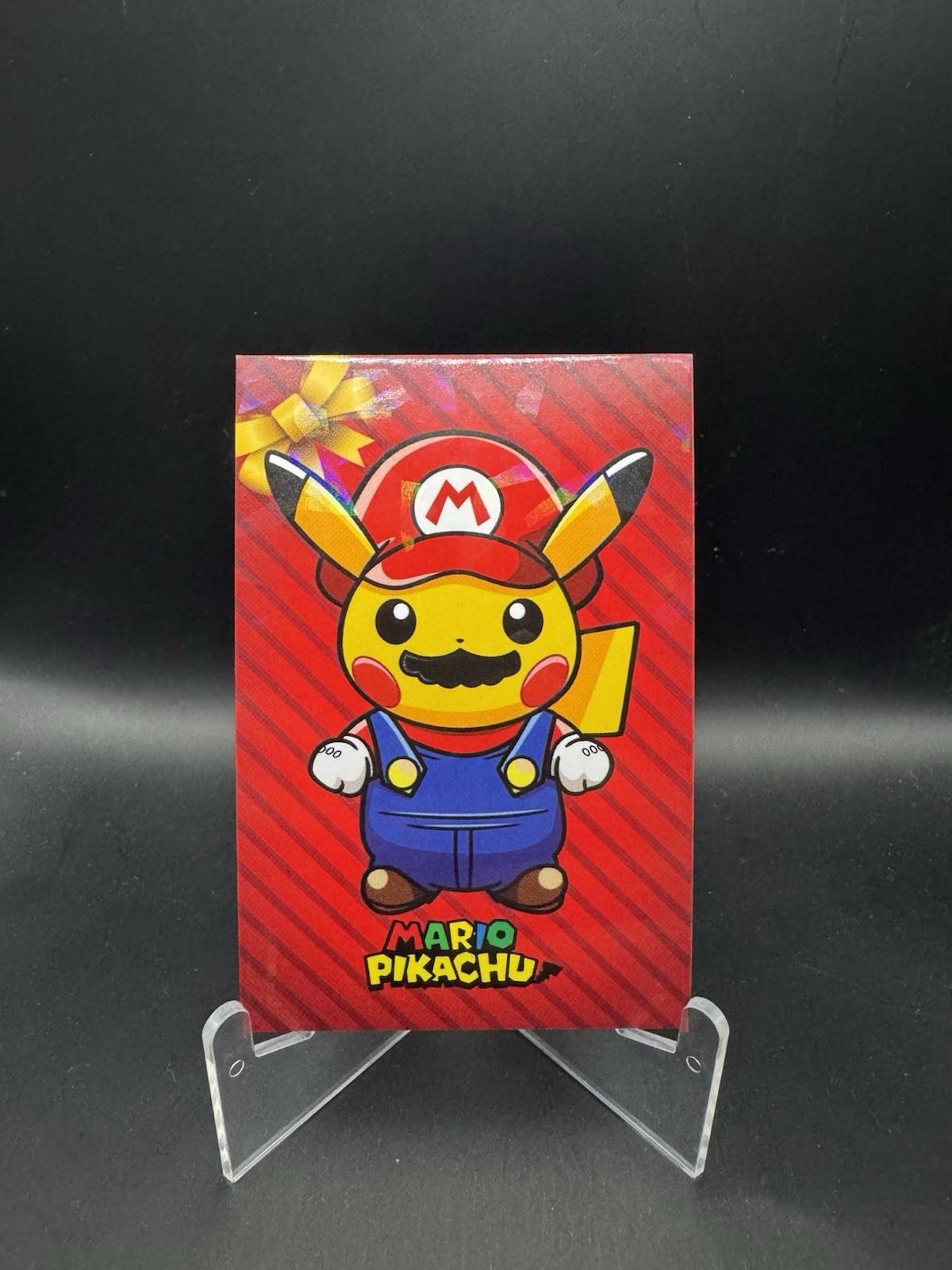 Pokémon Mario Pikachu Database Christmas Set Cracked Ice Holo Peru