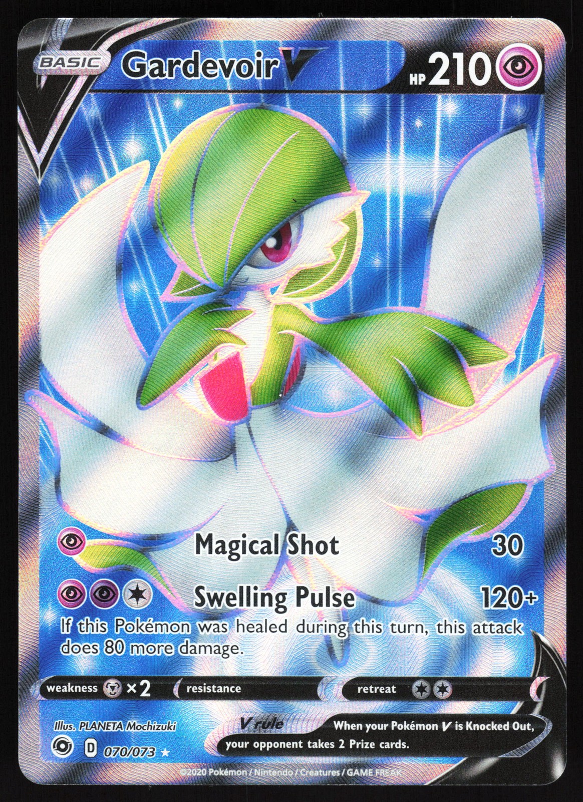 Gardevoir V (Full Art) #70/73 Pokemon Champion’s Path