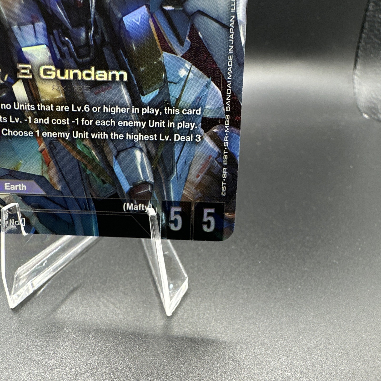 Bandai Gundam Card Game Xi Gundam LR+ UNIT Holo EN ST08-001 Eske Yoshinob