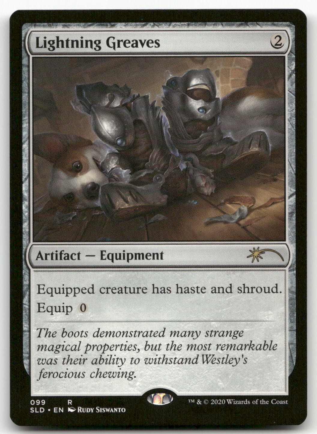 Lightning Greaves (099) #99 (NM) Secret Lair Drop SLD Magic MTG