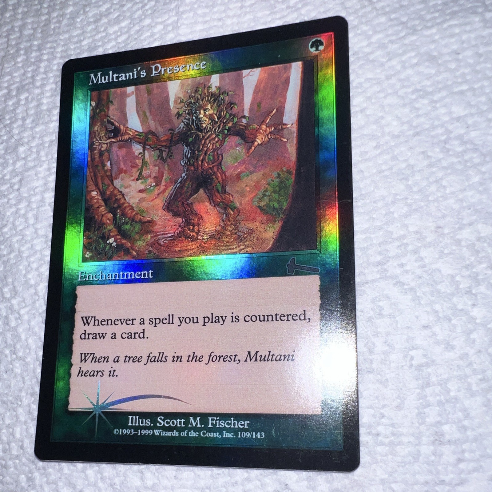 Magic: The Gathering Multani’s Presence Urza’s Destiny Foil Eng #109/143