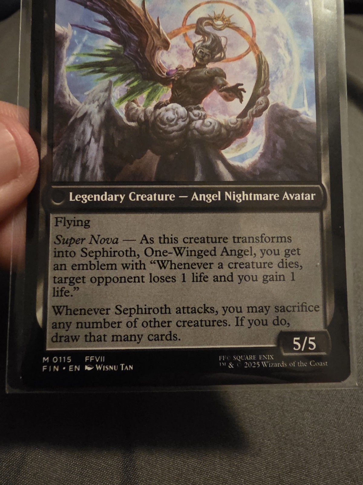 Magic The Gathering Sepharoth Fabled Soldier