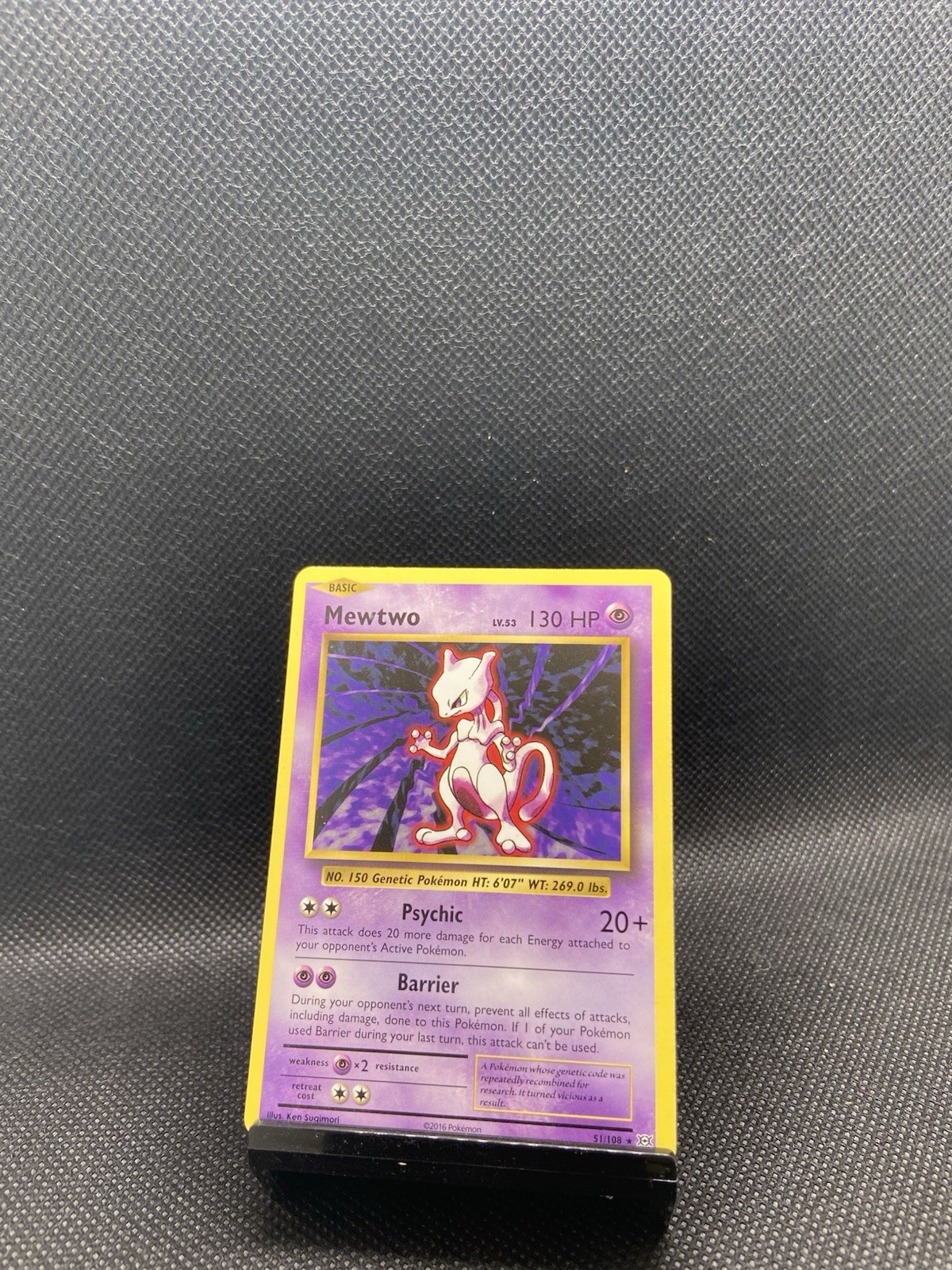 Mewtwo Non Holo Rare 51/108 Pokémon TCG XY Evolutions NM FREE SHIPPING