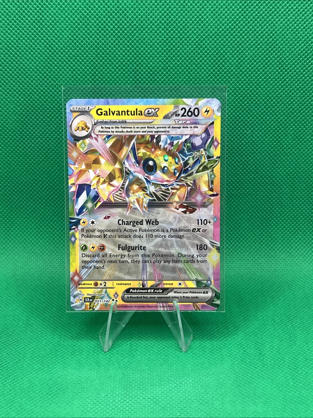 Galvantula ex 051/142 Sv07: Stellar Crown Holo
