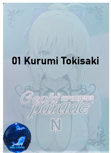 Genki Parade 3 N Goddess Story Anime Waifu Card