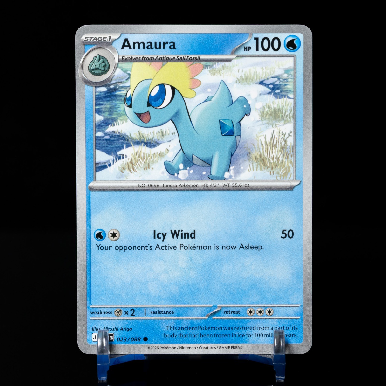Amaura 023/088 ME03: Perfect Order Pokemon TCG NM