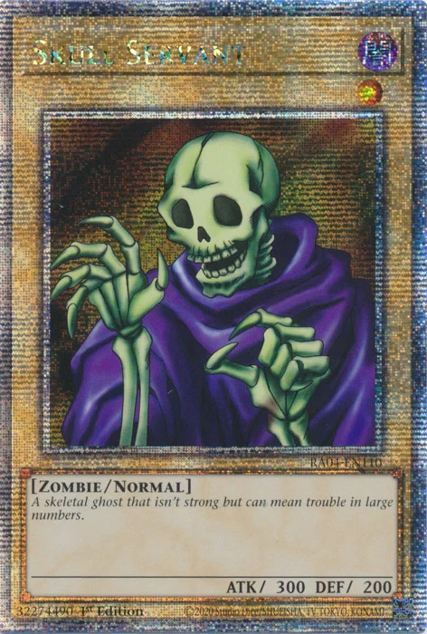 Yugioh Quarter Century Stampede RA04 Quarter Centur Secret Rare 1st MINT