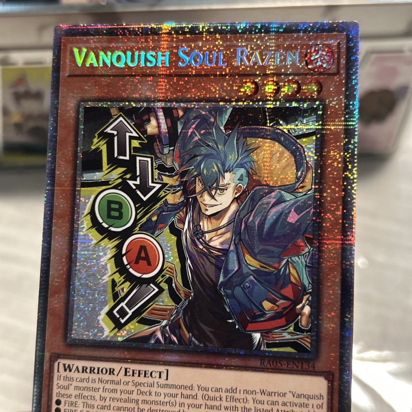 Vanquish Soul Razen RA05 Starlight Rare 1st Edition NM