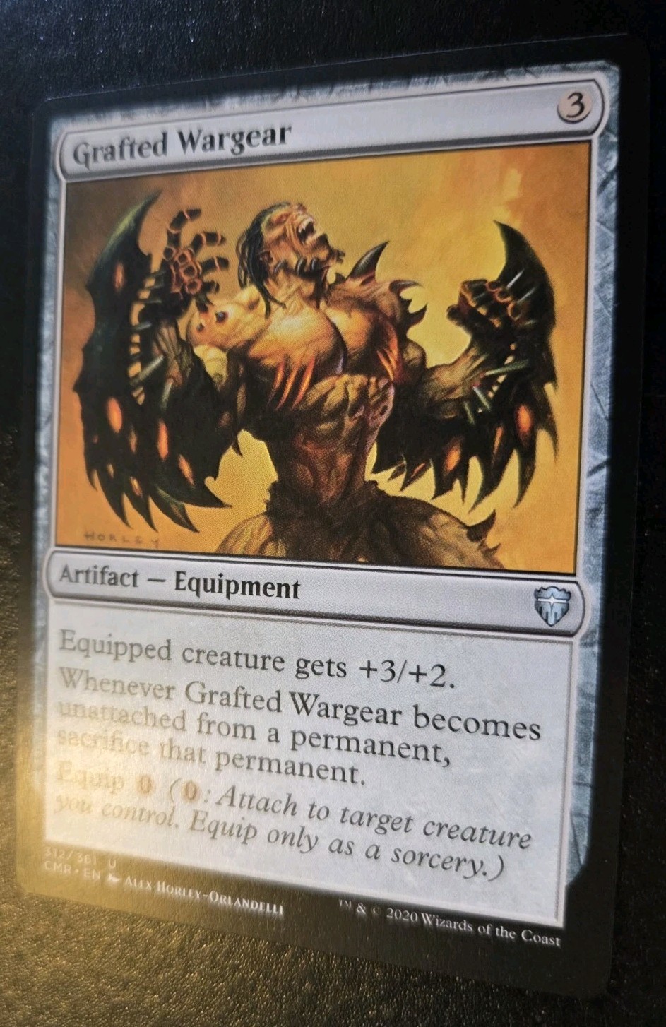 Grafted Wargear 312/361 Uncommon Commander Legends Magic: The Gathering